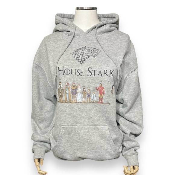 MARVEL x GAME OF THRONES Fan Art Hooded Sweatshirt - Picture 6 of 6